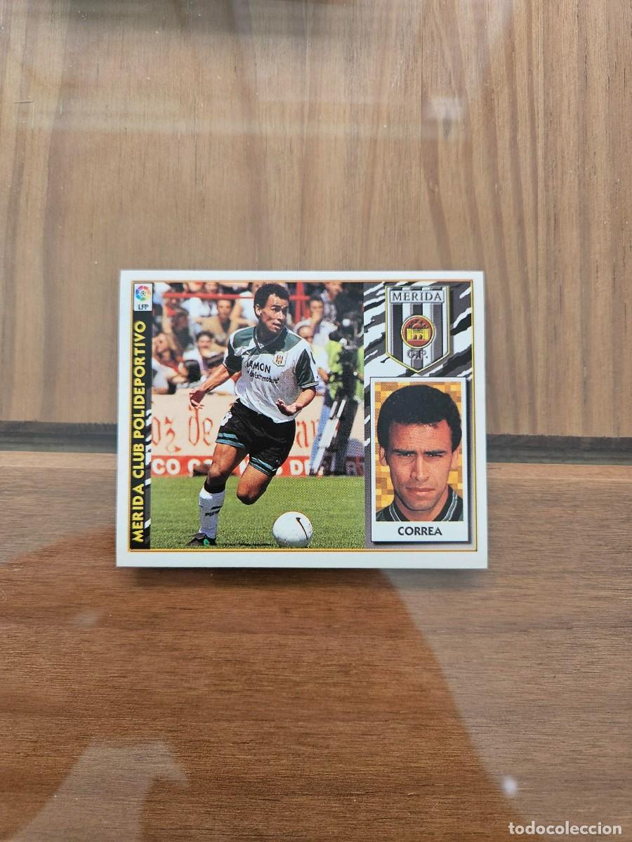 Figurine di Calcio: CORREA MERIDA LIGA ESTE 97 98 1997 1998 SIN PEGAR NUNCA PEGADO