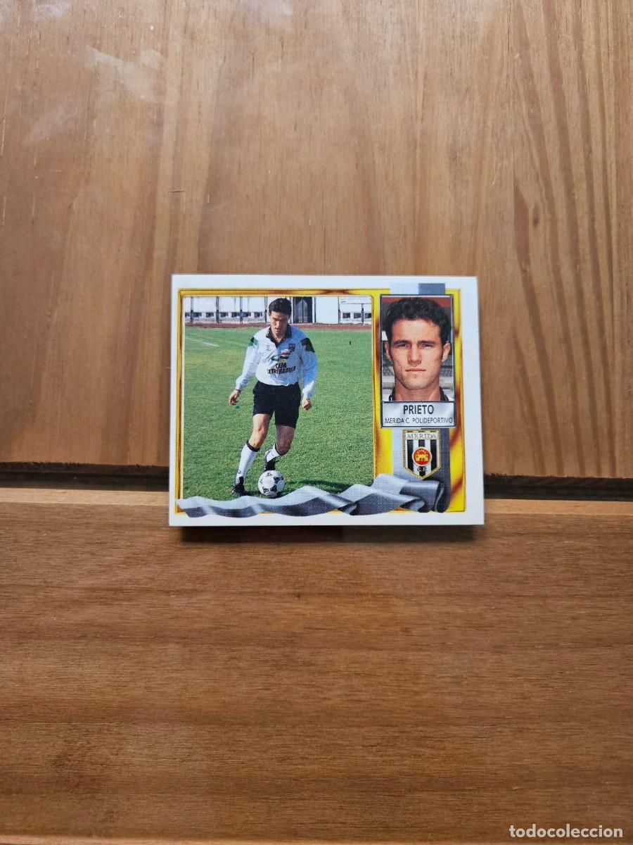 Fu&szlig;ball-Sticker: PRIETO MERIDA LIGA ESTE 95 96 1995 1996 SIN PEGAR NUNCA PEGADO