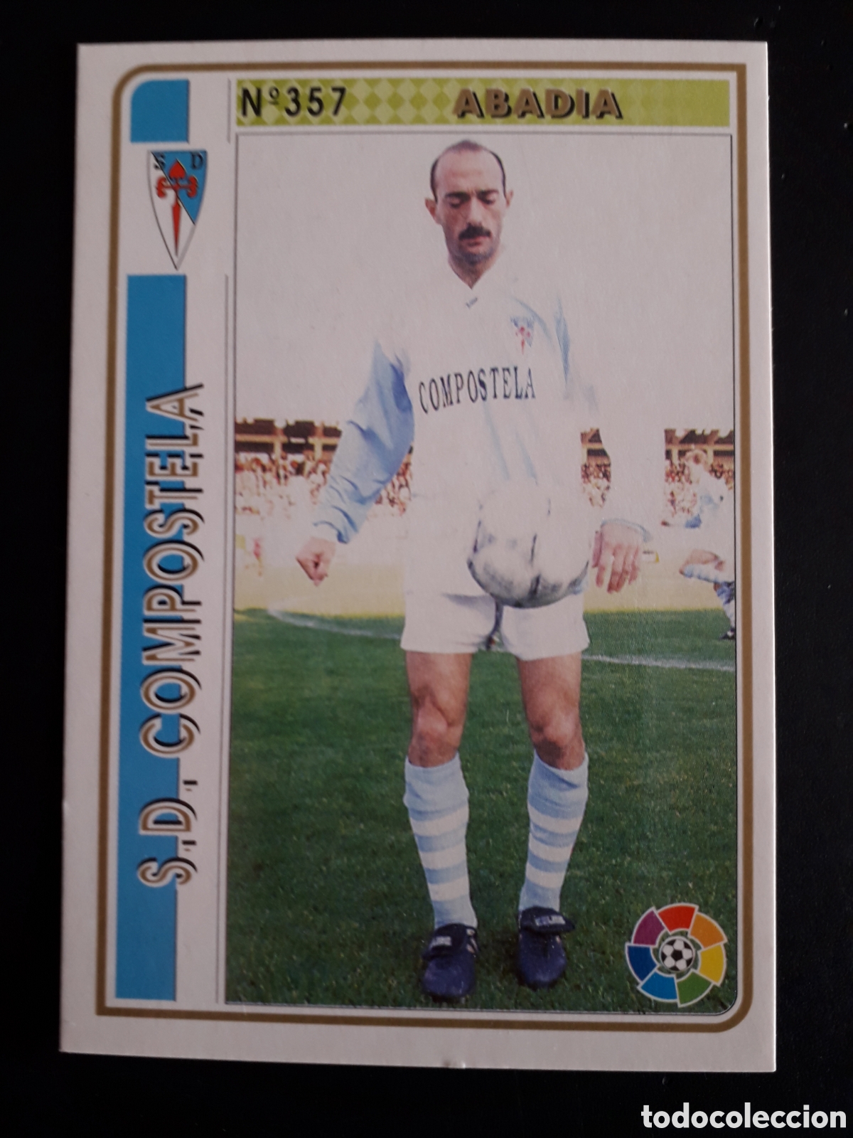 Cromos de f&uacute;tbol: ABAD&Iacute;A COMPOSTELA LAS FICHAS DE LA LIGA 1994 1995 94 95 N&deg; 357 MUNDICROMO MC PEDIDO M&Iacute;NIMO 3&euro;