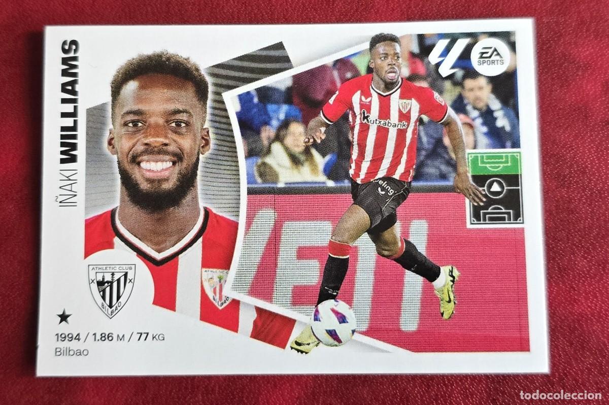 Football Stickers: LIGA ESTE PANINI 2024 2025 I&Ntilde;AKI WILLIAMS ATH. BILBAO N.&ordm; 19