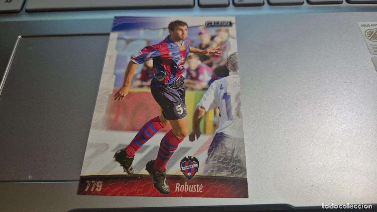 Cromos de Futebol: LOTE MUNDICROMO LAS FICHAS DE LA LIGA 2009 N&ordm; 779 PLATINUM ROBUSTE