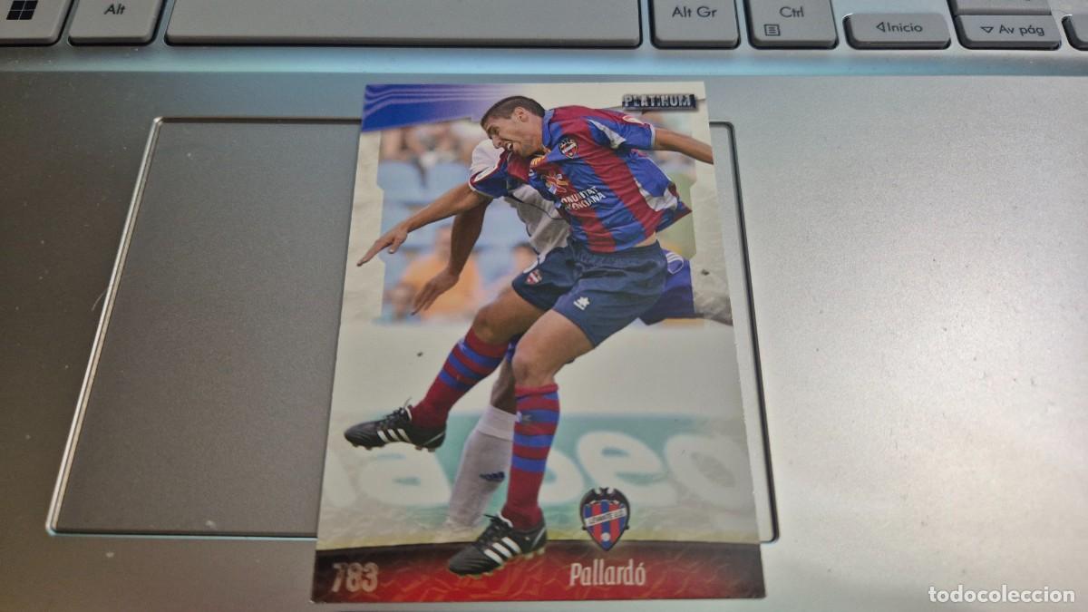 Figurine di Calcio: LOTE MUNDICROMO LAS FICHAS DE LA LIGA 2009 N&ordm; 783 PLATINUM PALLARDO