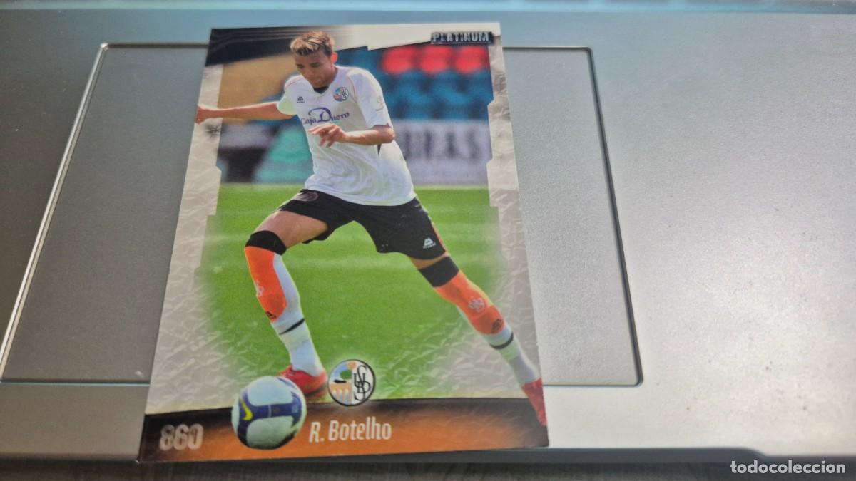 Figurine di Calcio: LOTE MUNDICROMO LAS FICHAS DE LA LIGA 2009 N&ordm; 860 PLATINUM R. BOTELHO
