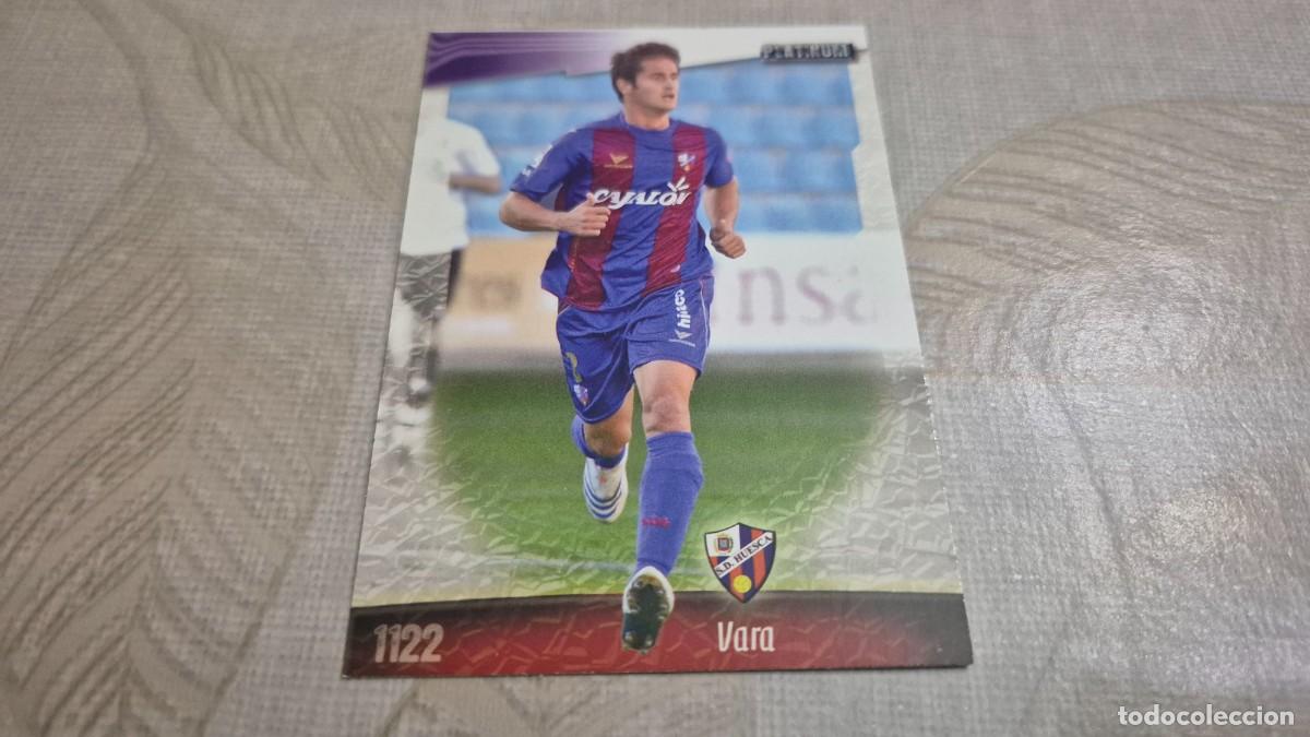 Football Stickers: LOTE MUNDICROMO LAS FICHAS DE LA LIGA 2009 N&ordm; 1122 PLATINUM VARA