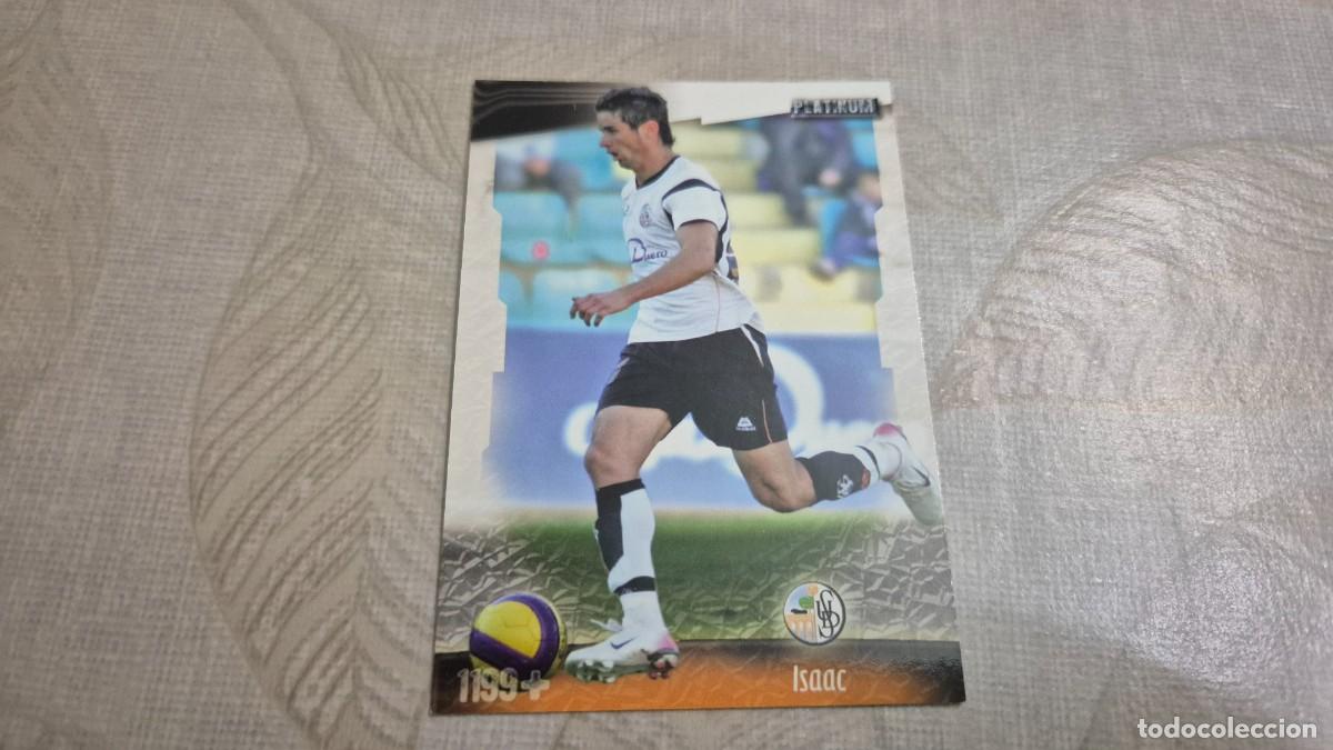 Cromos de Futebol: LOTE MUNDICROMO LAS FICHAS DE LA LIGA 2009 N&ordm; 1199 + PLATINUM ISAAC