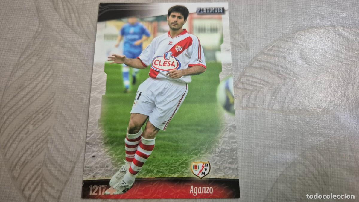 Cromos de Futebol: LOTE MUNDICROMO LAS FICHAS DE LA LIGA 2009 N&ordm; 1217 + PLATINUM AGANZO