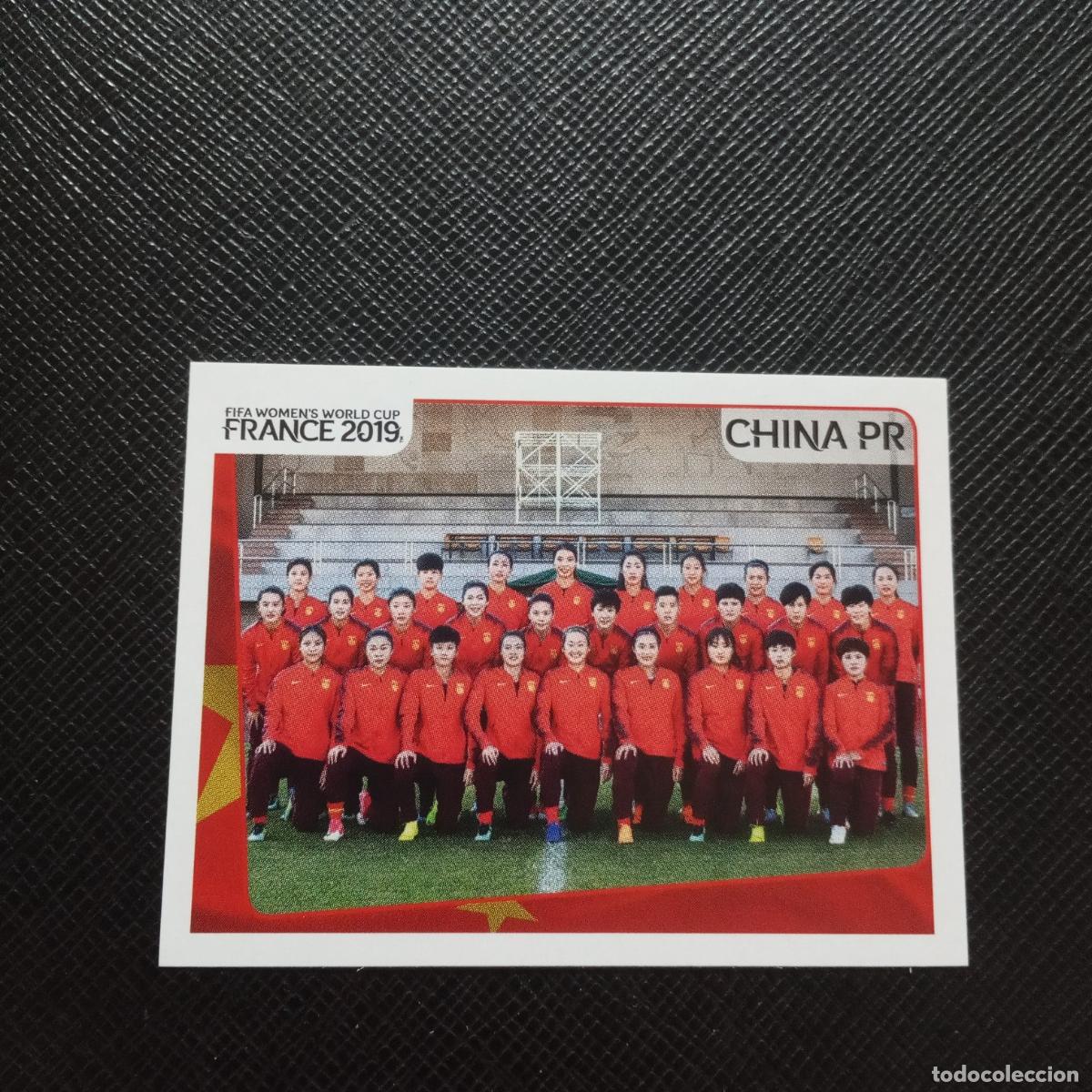 Cromos de f&uacute;tbol: 120 PLANTILLA CHINA PANINI FEMENINO WOMEN&acute;S MUNDIAL 2019 FRANCIA 19 SIN PEGAR - A183 PG262