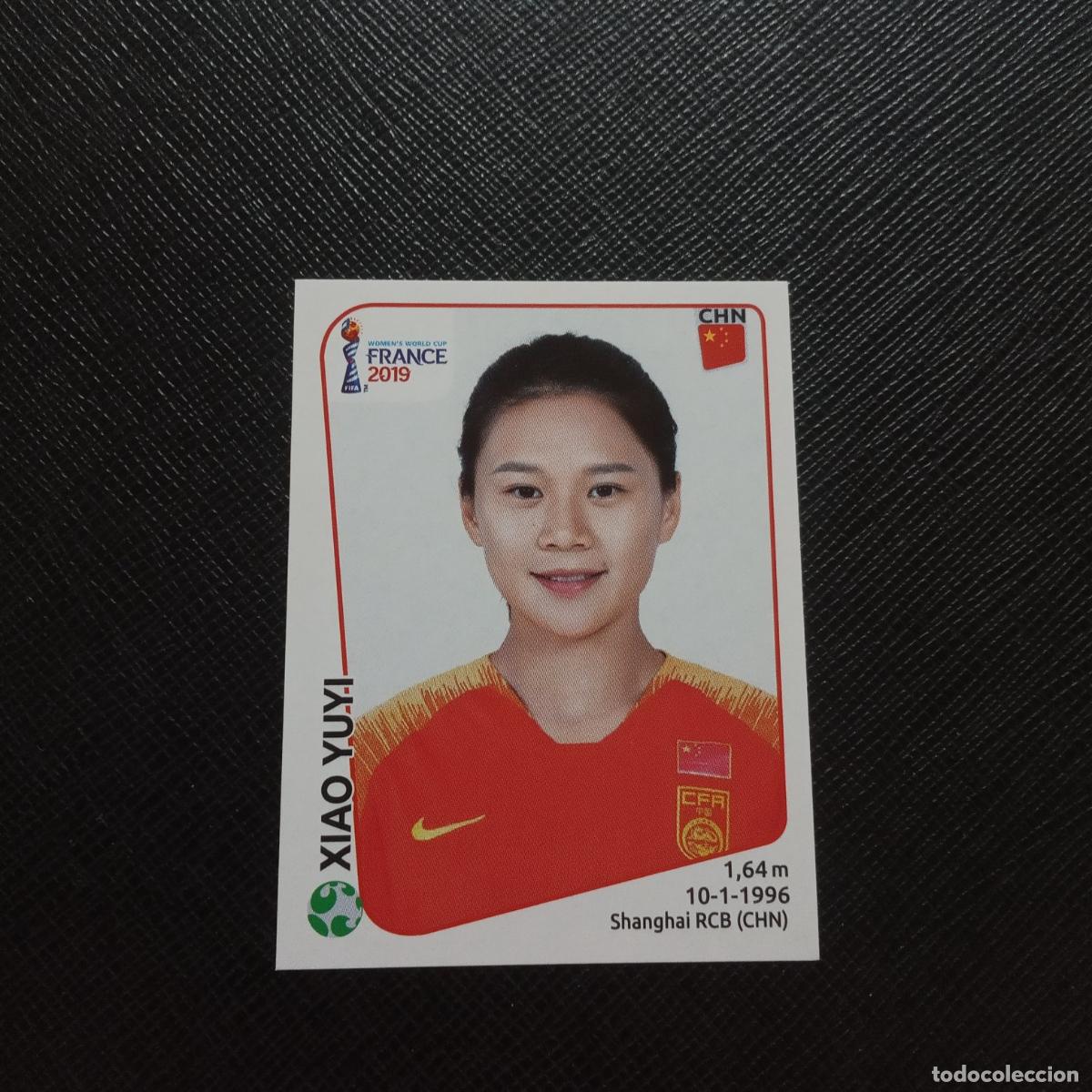 Cromos de f&uacute;tbol: 136 XIAO YUYI CHINA PANINI FEMENINO WOMEN&acute;S MUNDIAL 2019 FRANCIA 19 SIN PEGAR - A183 PG271