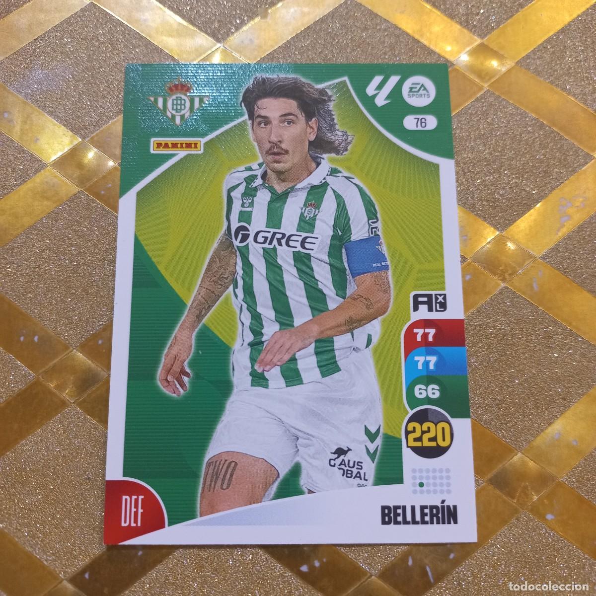 Cromos de f&uacute;tbol: CROMO DE FUTBOL NUMERO 76 BELLERIN BETIS LIGA 2024 2025 ADRENALYN XL PANINI !