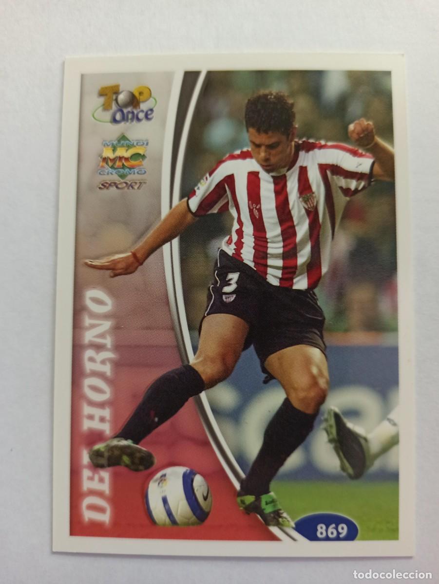 Figurine di Calcio: CARD 869 ASIER DEL HORNO ATHLETIC TOP 11 MATE - MUNDICROMO MC LAS FICHAS DE LA LIGA 2004 2005 04 05