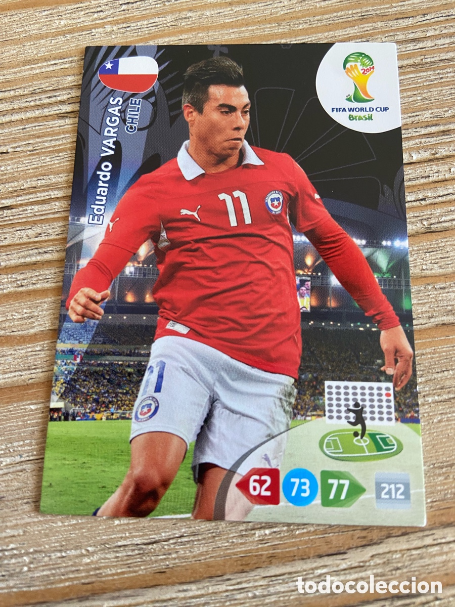 Cromos de Futebol: VARGAS CHILE ADRENALYN XL BRASIL 2014 WORLD CUP MUNDIAL FUTBOL 14