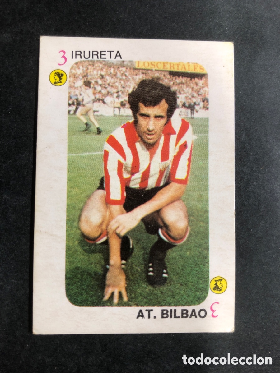 Football Stickers: CROMO FUTBOL SIN PEGAR FUTBOLISTAS TELE MOTOR IRURETA AT BILBAO EDICIONES ESTE