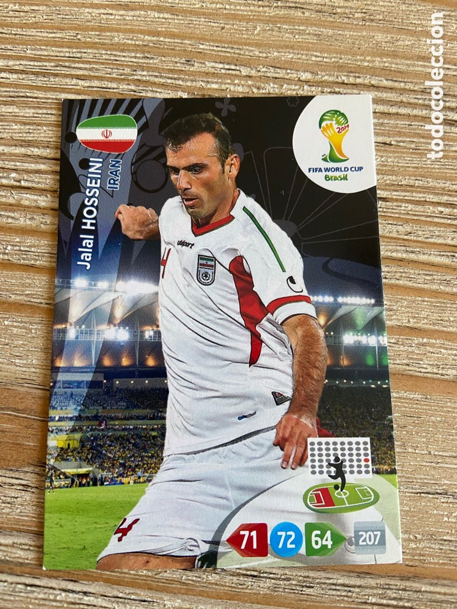 Fu&szlig;ball-Sticker: HOSSEINI IRAN ADRENALYN XL BRASIL 2014 WORLD CUP MUNDIAL FUTBOL 14