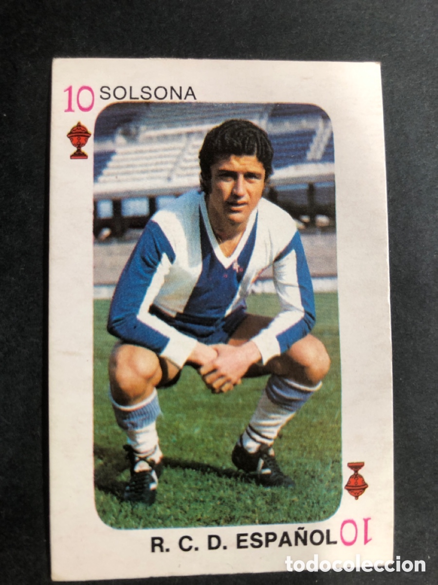 Football Stickers: CROMO FUTBOL SIN PEGAR FUTBOLISTAS TELE MOTOR SOLSONA R.C.D ESPA&Ntilde;OL EDICIONES ESTE