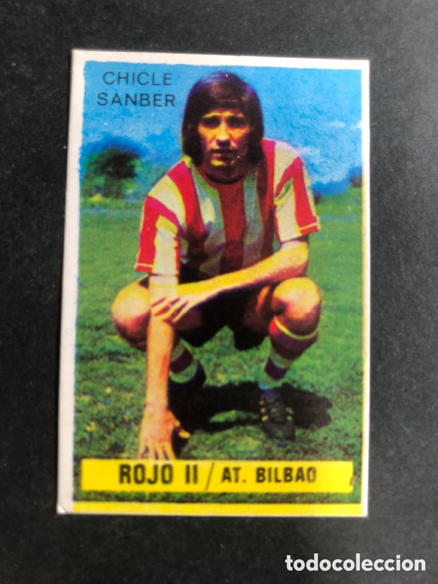 Football Stickers: CROMO FUTBOL SIN PEGAR ROJO II AT BILBAO CHICLE SANBER 1975