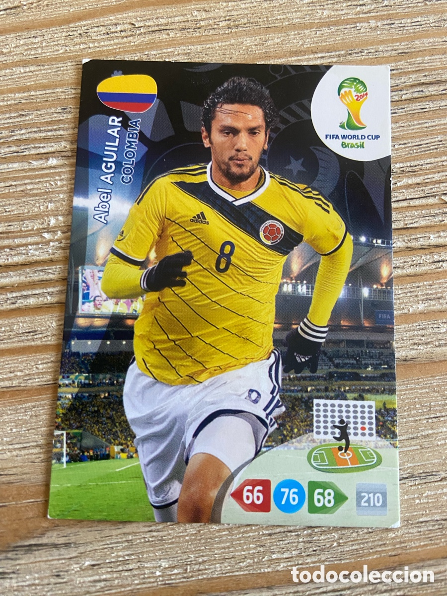 Cromos de F&uacute;tbol: ABEL AGUILAR COLOMBIA ADRENALYN XL BRASIL 2014 WORLD CUP MUNDIAL FUTBOL 14