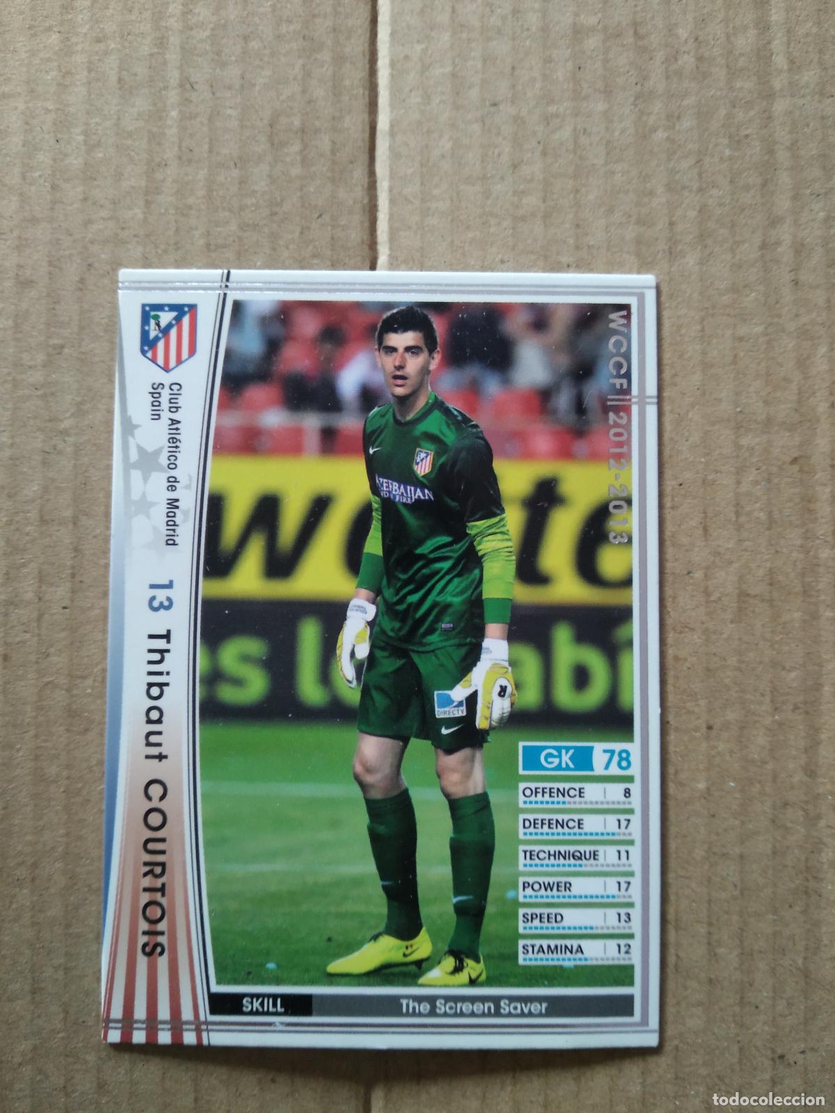 Cromos de F&uacute;tbol: 305 COURTOIS ATLETICO DE MADRID CROMO FUTBOL 12-13 WCCF 2012-2013