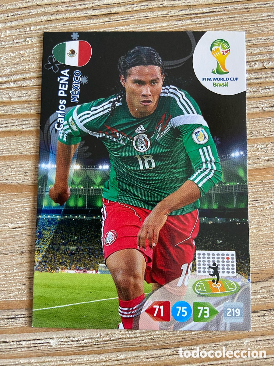 Figurine di Calcio: CARLOS PE&Ntilde;A MEXICO ADRENALYN XL BRASIL 2014 WORLD CUP MUNDIAL FUTBOL 14