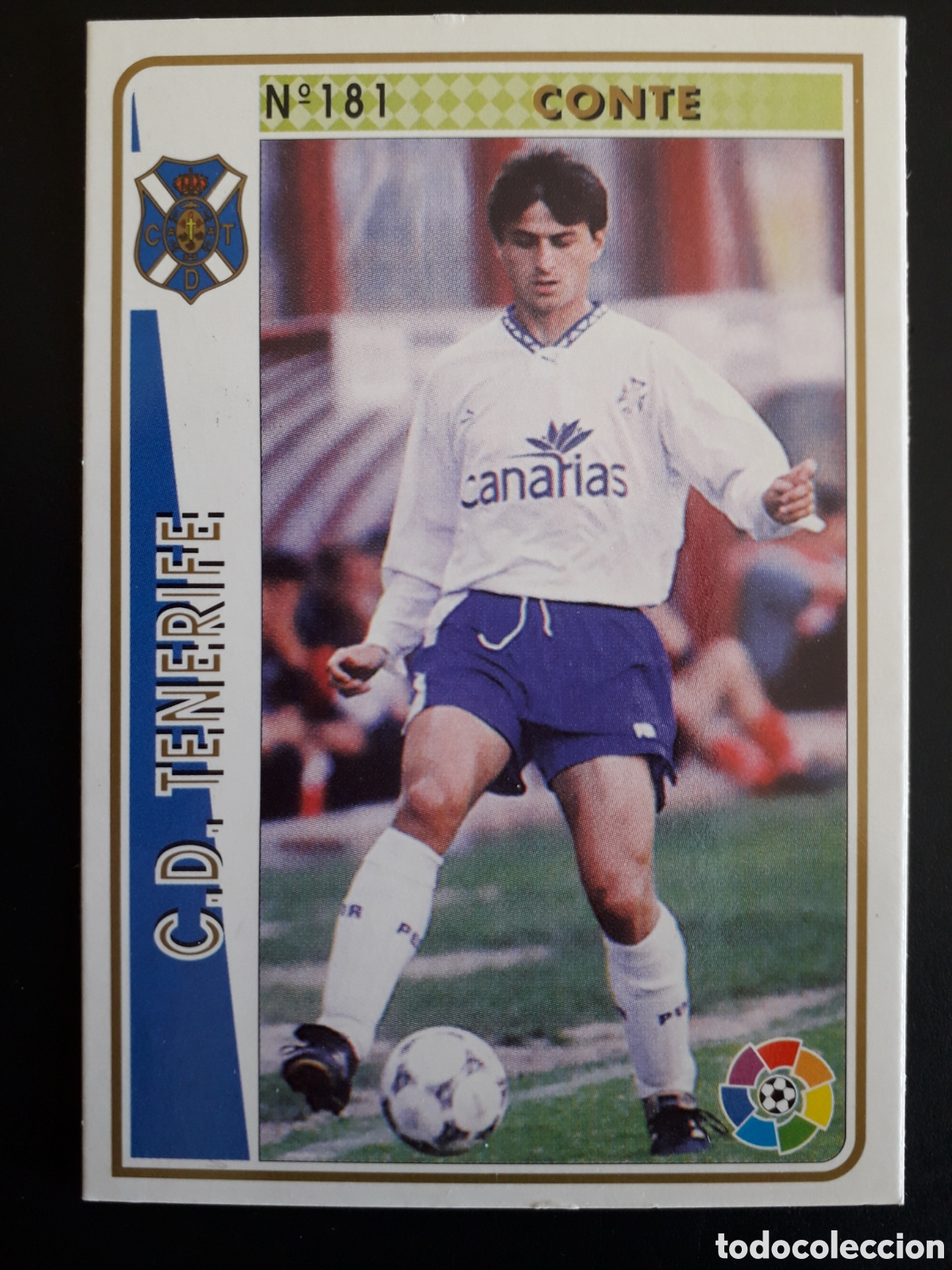 Cromos de f&uacute;tbol: CONTE TENERIFE LAS FICHAS DE LA LIGA 1994 1995 94 95 N&deg; 181 MUNDICROMO MC PEDIDO M&Iacute;NIMO 3&euro;