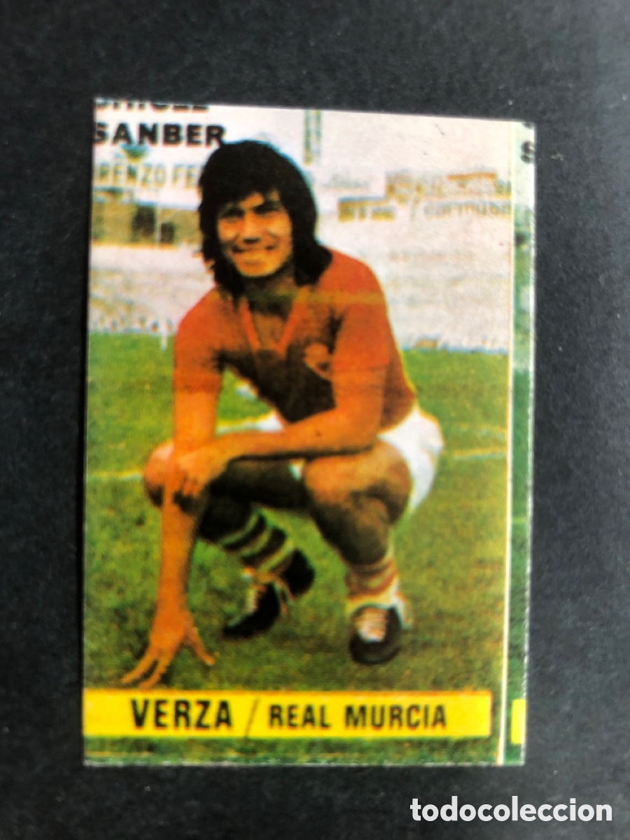 Football Stickers: CROMO FUTBOL SIN PEGAR VERZA R.MURCIA CHICLE SANBER