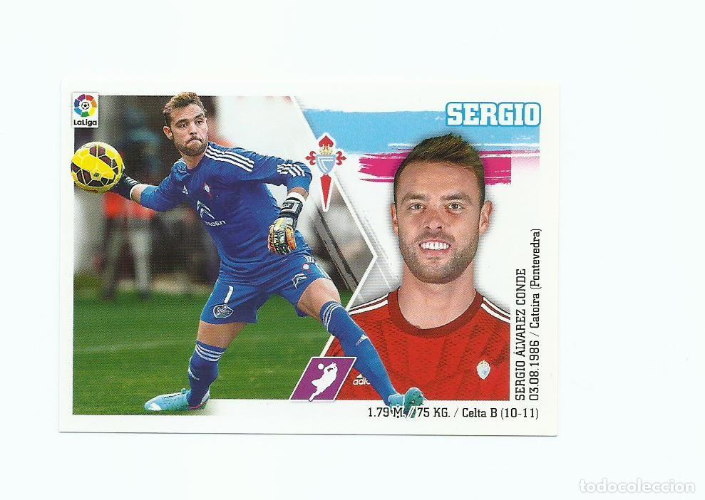 Cromos de f&uacute;tbol: EDICIONES ESTE 2015/2016 3 SERGIO CELTA NUEVO PERFECTO - Foto 1
