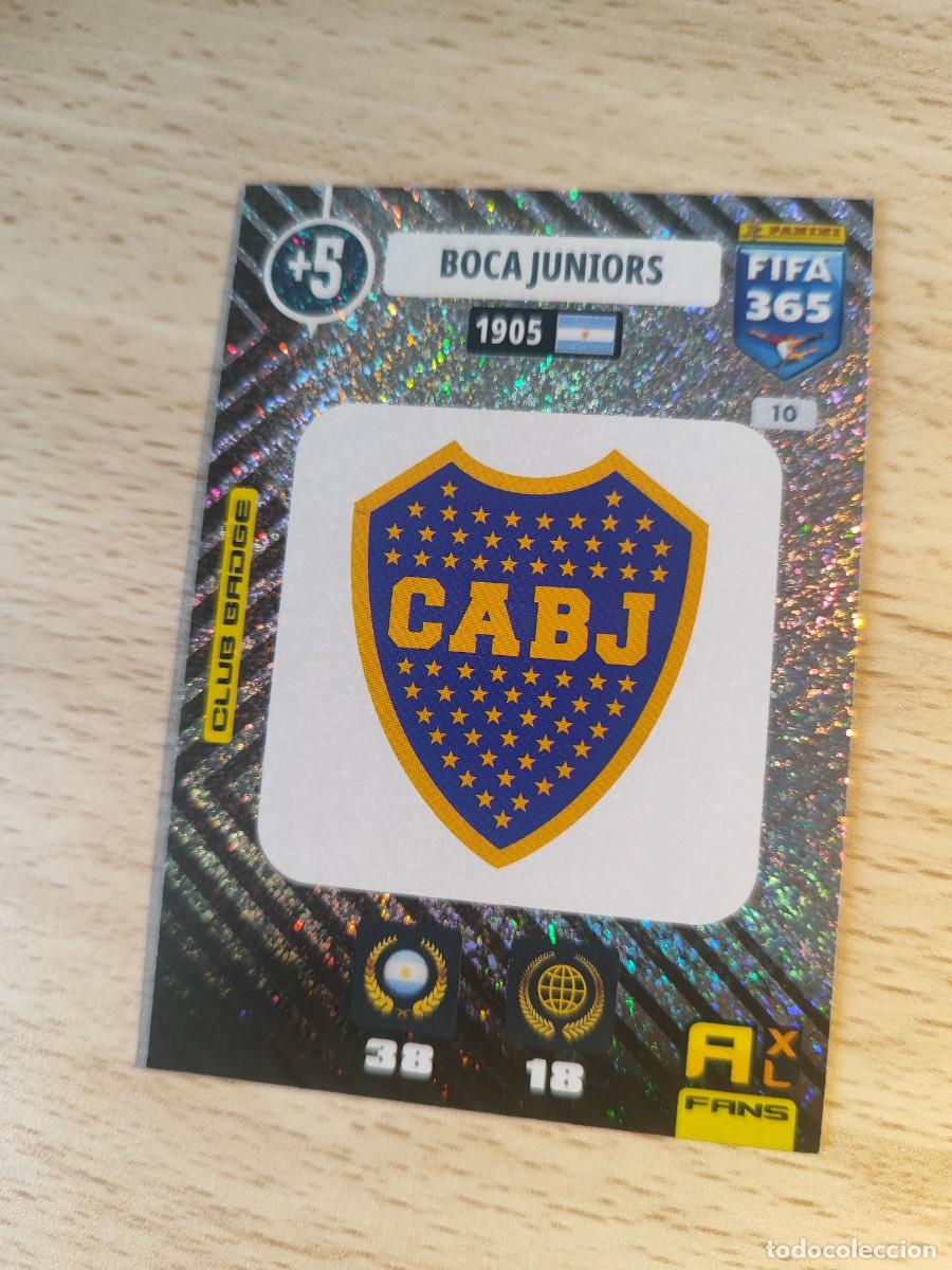 Cromos de Futebol: 10 FIFA 365 2021 ADRENALYN XL CLUB BADGE ESCUDO BOCA JUNIORS CLUB BADGE PANINI 21 2020 20