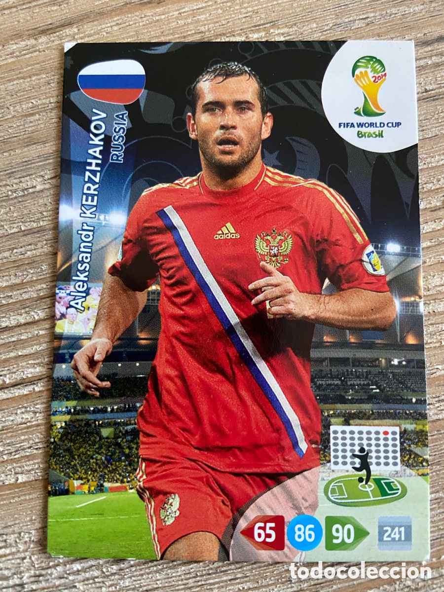 Fu&szlig;ball-Sticker: KERZHAKOV RUSIA ADRENALYN XL BRASIL 2014 WORLD CUP MUNDIAL FUTBOL 14