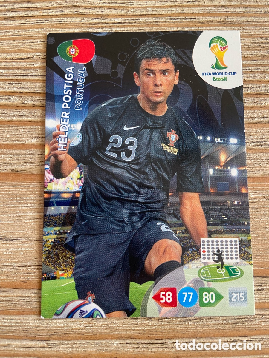 Figurine di Calcio: HELDER POSTIGA PORTUGAL ADRENALYN XL BRASIL 2014 WORLD CUP MUNDIAL FUTBOL 14