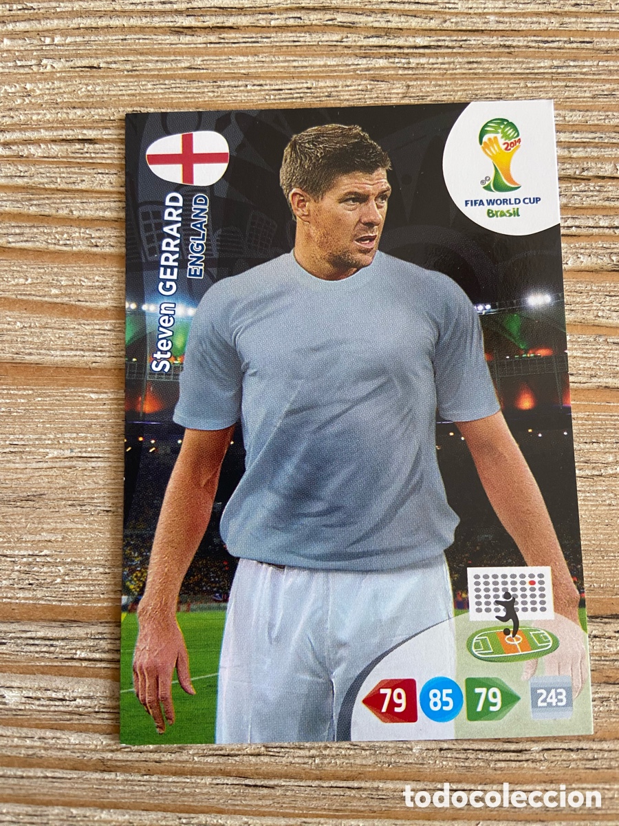 Cromos de Futebol: GERRARD INGLATERRA ADRENALYN XL BRASIL 2014 WORLD CUP MUNDIAL FUTBOL 14