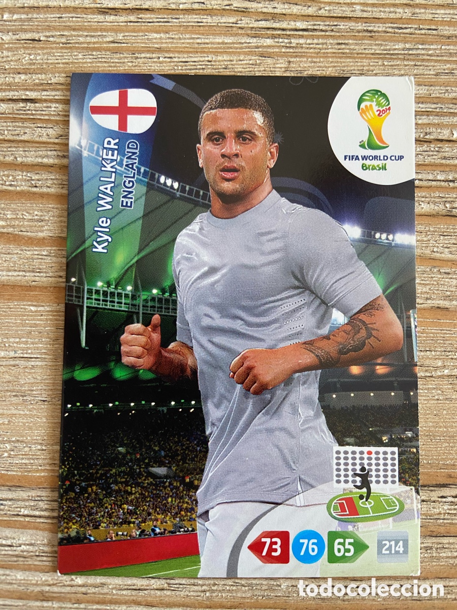Cromos de F&uacute;tbol: WALKER INGLATERRA ADRENALYN XL BRASIL 2014 WORLD CUP MUNDIAL FUTBOL 14