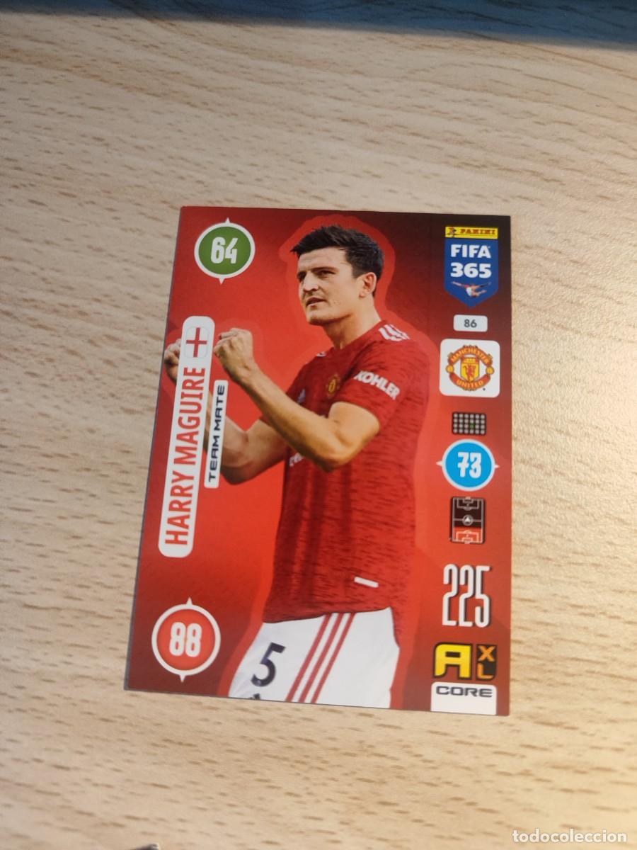 Cromos de Futebol: 86 FIFA 365 2021 ADRENALYN XL HARRY MAGUIRE MANCHESTER UNITED TEAM MATES PANINI 21 2020 20
