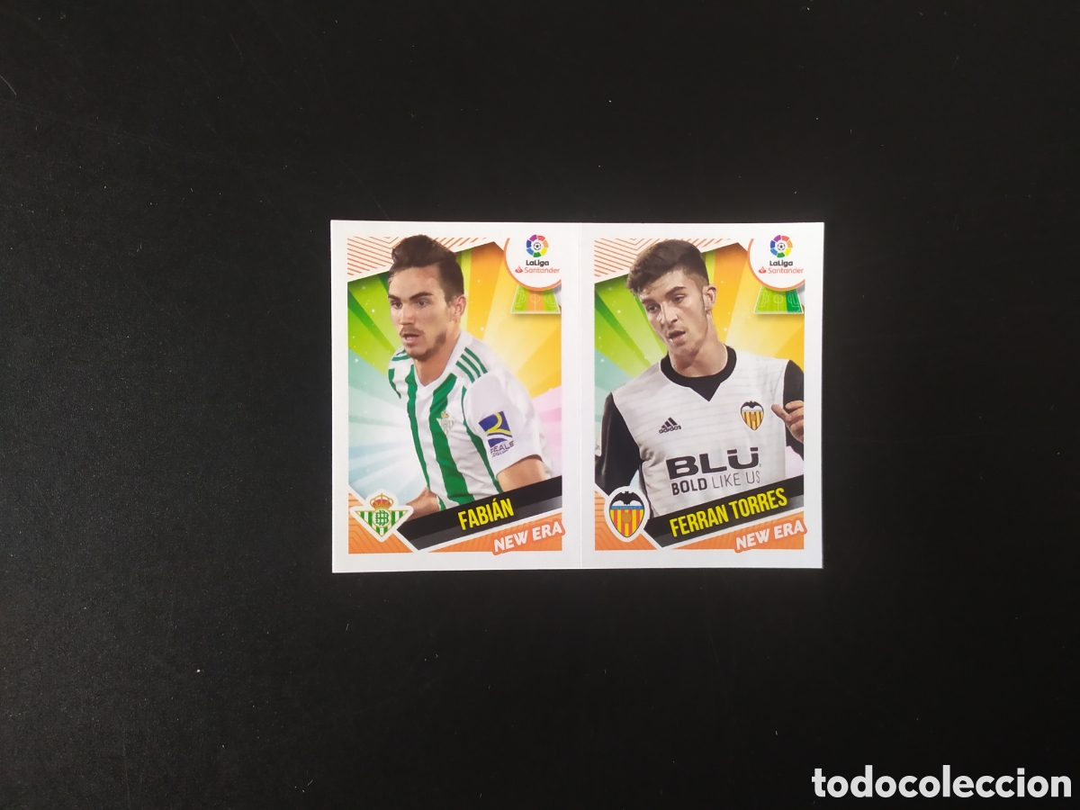 Cromos de F&uacute;tbol: Liga este 2018 2019 18 19 panini Fabi&aacute;n Ferr&aacute;n Torres rookie new era n&deg; 5 Real Betis Valencia