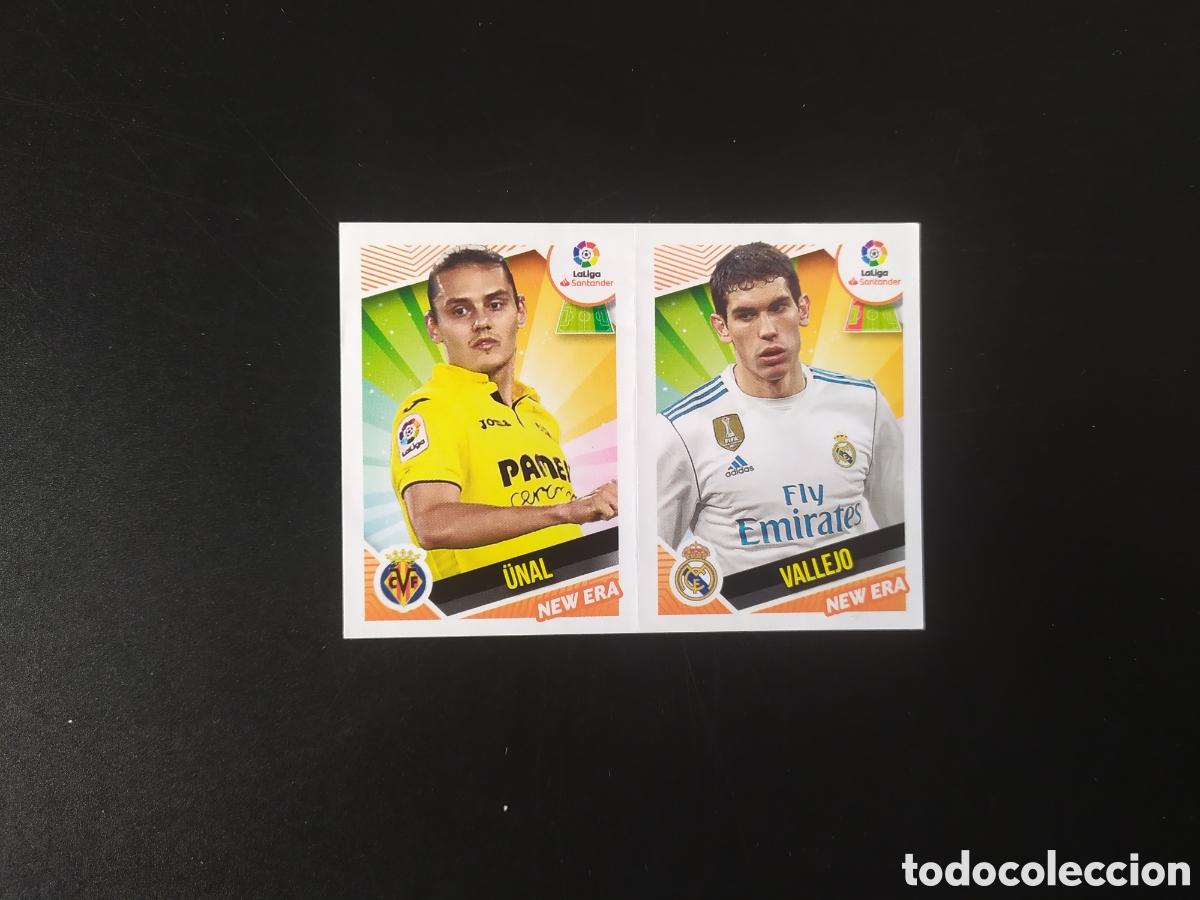 Cromos de F&uacute;tbol: Liga este 2018 2019 18 19 panini Unal Vallejo new era n&deg; 15 Villarreal Real Madrid