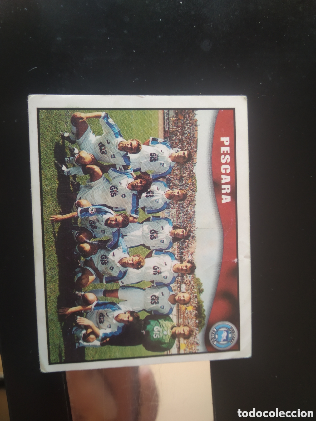 Fu&szlig;ball-Sticker: 506 EQUIPO PLANTILLA PESCARA CROMO FUTBOL MERLIN CALCIO 1998 CALCIATORE 98 LIGA ITALIA