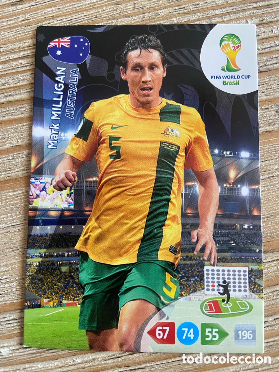 Cartes &agrave; collectionner de Football: MILLIGAN AUSTRALIA ADRENALYN XL BRASIL 2014 WORLD CUP MUNDIAL FUTBOL 14