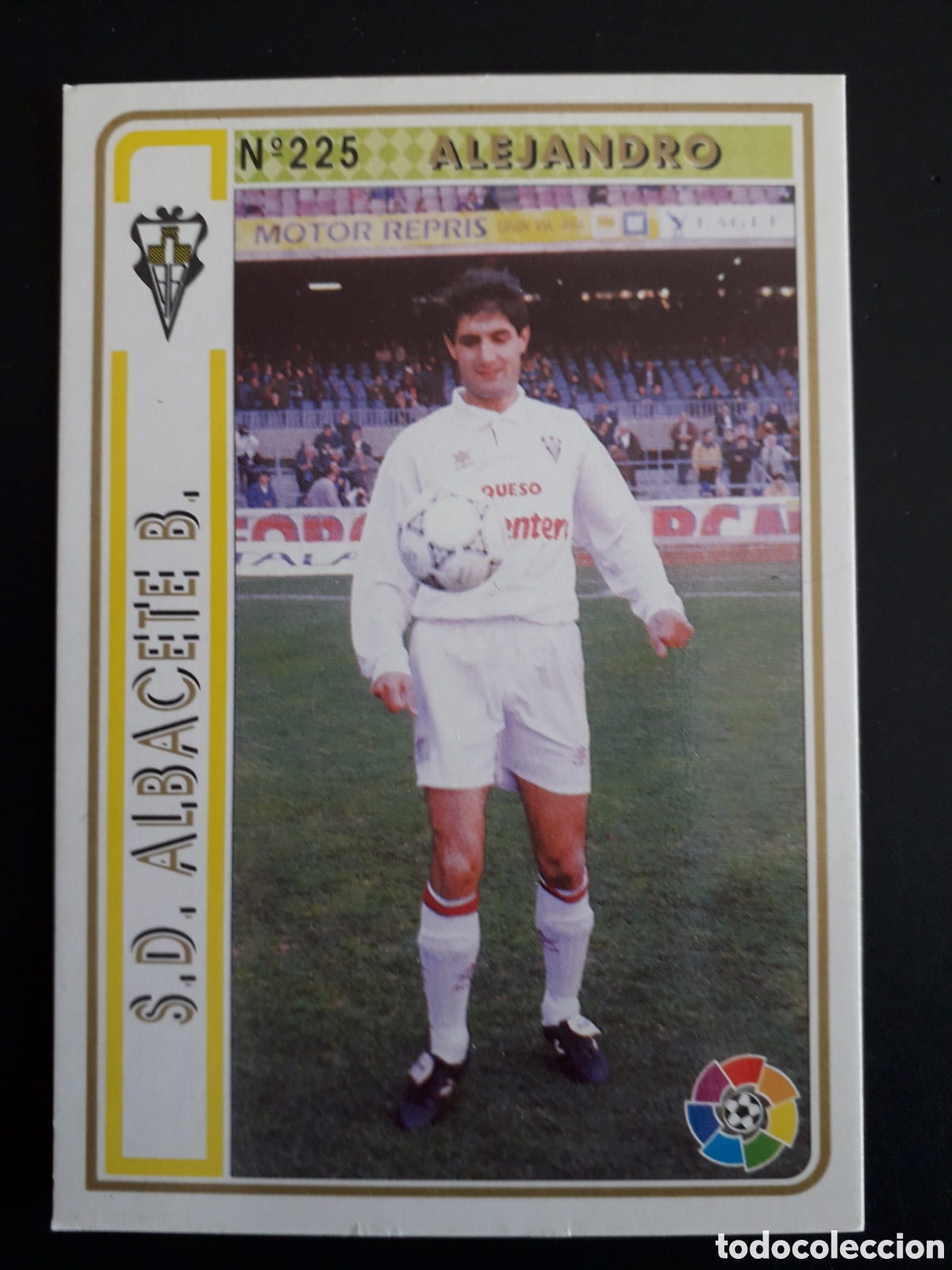 Figurine di Calcio: ALEJANDRO ALBACETE LAS FICHAS DE LA LIGA 1994 1995 94 95 N&deg; 225 MUNDICROMO MC PEDIDO M&Iacute;NIMO 3&euro;