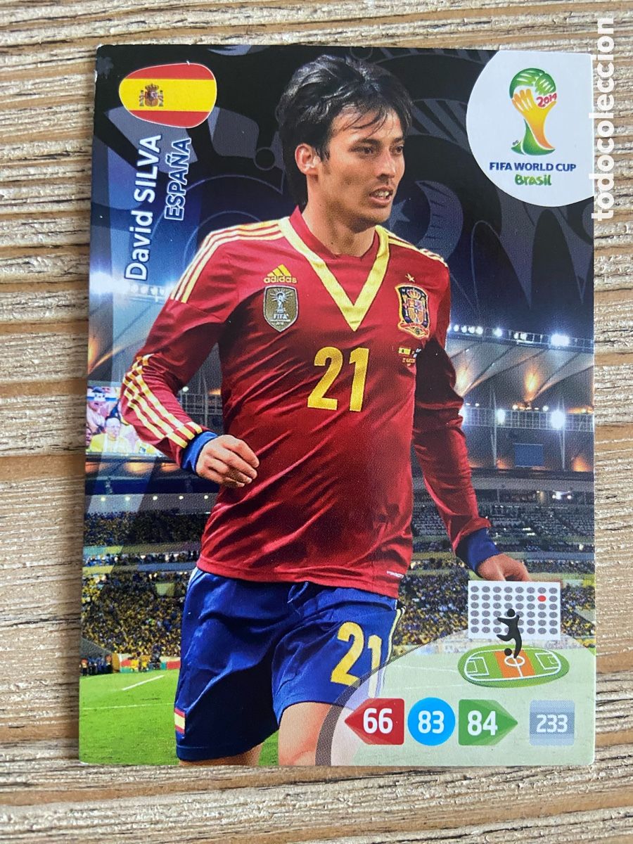 Cromos de Futebol: SILVA ESPA&Ntilde;A ADRENALYN XL BRASIL 2014 WORLD CUP MUNDIAL FUTBOL 14
