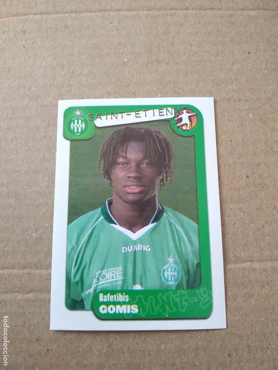Cromos de F&uacute;tbol: 335 BAFETIBIS GOMIS SAINT-ETIENNE CROMO FUTBOL PANINI LIGA FRANCIA 04-05 FOOT 2004-2005