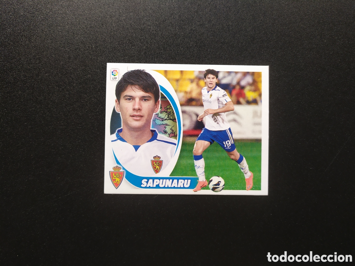 Cromos de Futebol: Liga este 2012 2013 12 13 panini Sapunaru fichaje n&ordm; 50 Real Zaragoza