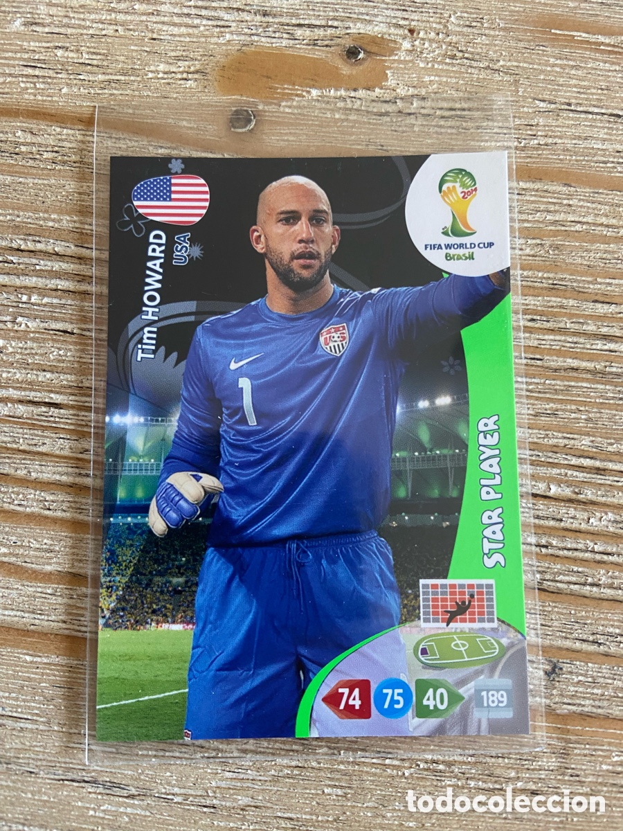 Football Stickers: HOWARD USA STAR PLAYER ADRENALYN XL BRASIL 2014 WORLD CUP MUNDIAL FUTBOL 14