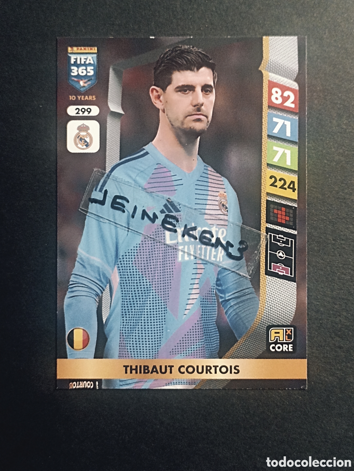 Cromos de F&uacute;tbol: ADRENALYN XL FIFA 365 (2025) CARD 299 Courtois REAL MADRID