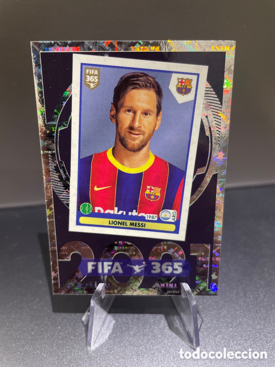 Football Stickers: Lionel Messi 9 FIFA 365 10 Years 2025 Panini FC Barcelona
