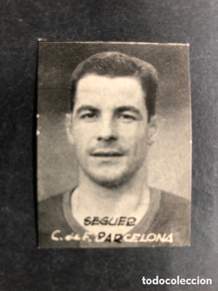 Figurine di Calcio: CROMO FUTBOL SIN PEGAR SEGUER C.D.F BARCELONA FIGURAS DEL FUTBOL LIGA 1957