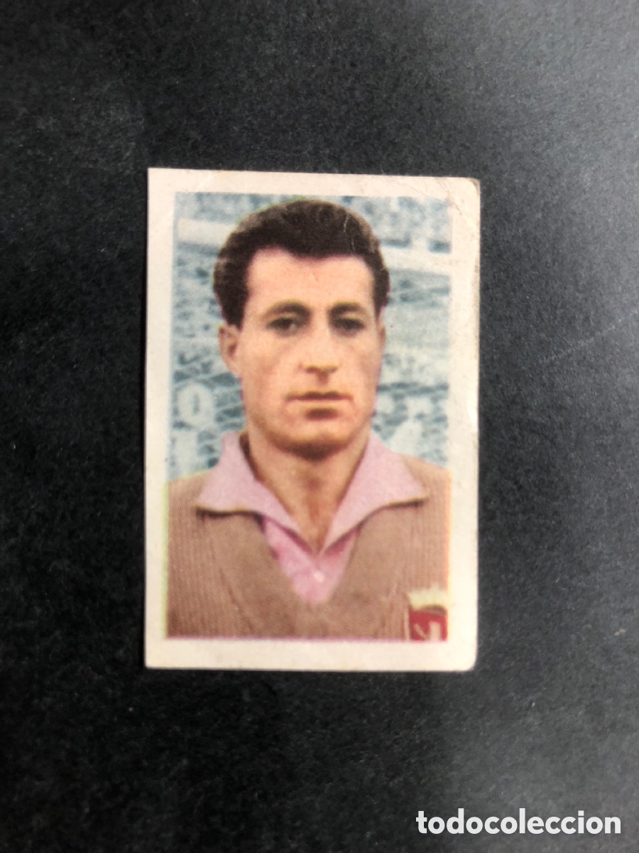 Football Stickers: CROMO FUTBOL SIN PEGAR 195 LASHERAS R.C.D ZARAGOZA EDITORIAL LIGA 1959 RUIZ ROMERO