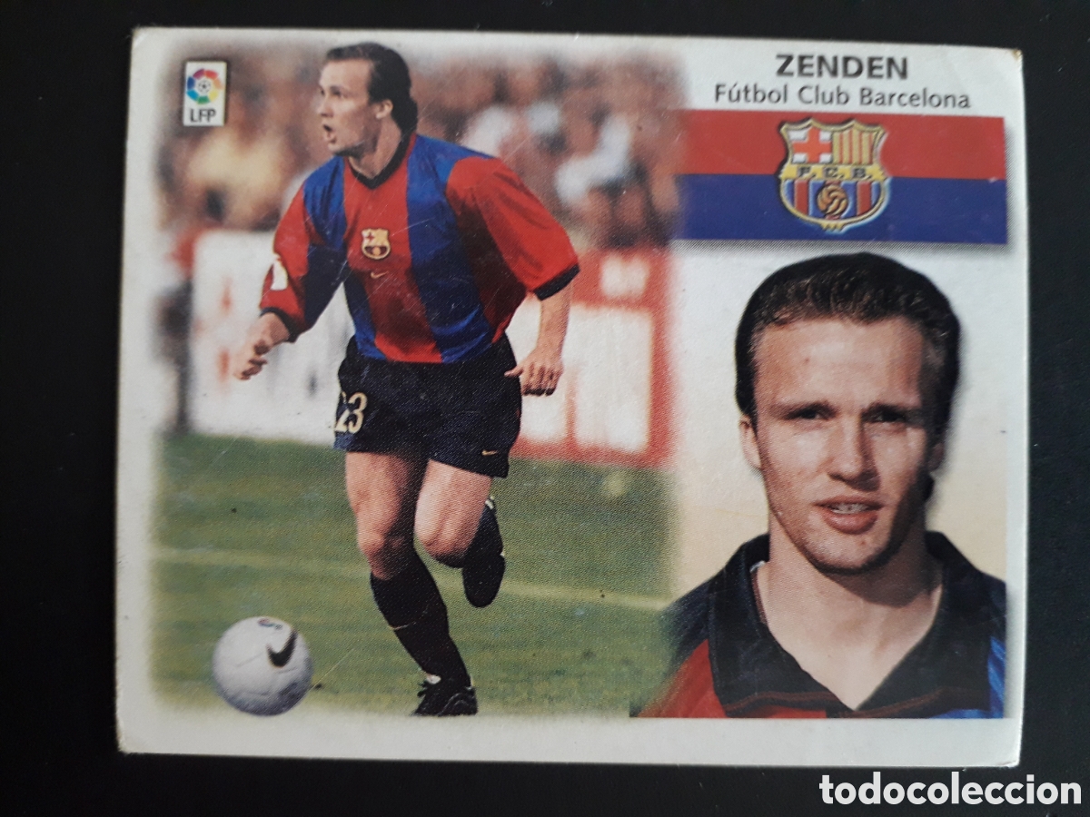Cartes &agrave; collectionner de Football: ZENDEN FC BARCELONA ED ESTE 99 00 1999 2000 SIN PEGAR, PEDIDO M&Iacute;NIMO 3&euro;