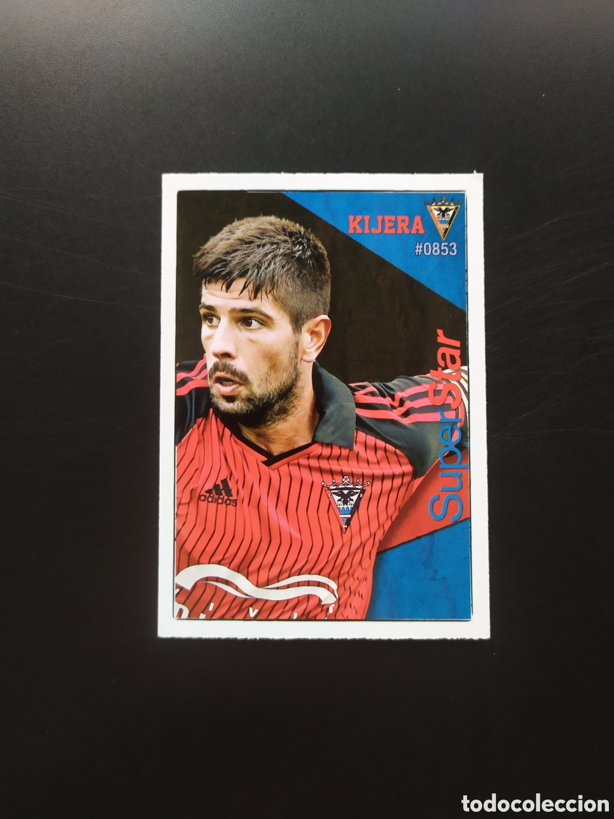 Cromos de Futebol: Mundicromo fichas Liga 2015 2016 15 16 Kijera superstar n&deg; 853 Mirandes