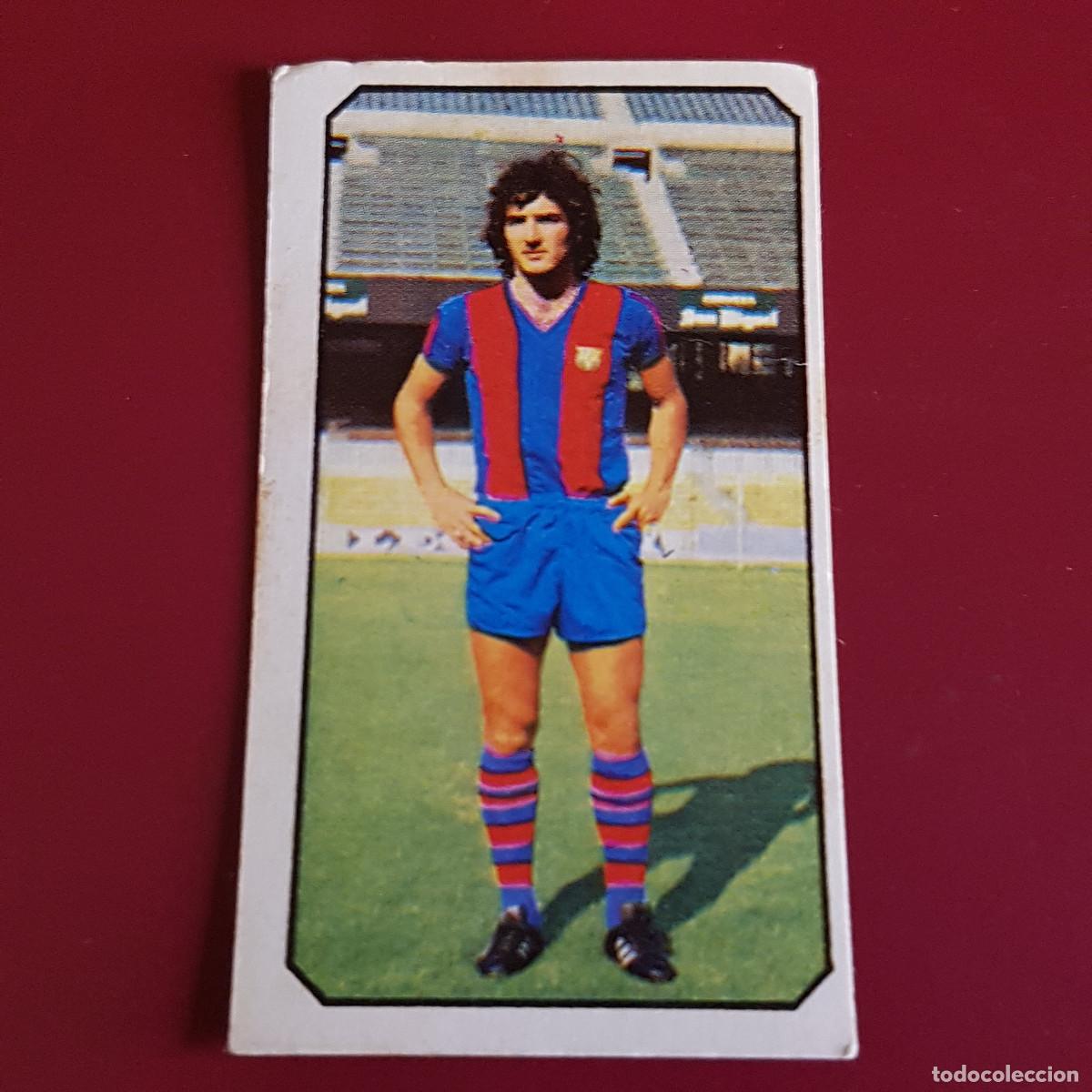 Fu&szlig;ball-Sticker: ESTE - FUTBOL LIGA 77 78 - 1977 1978 - BARCELONA - RAMOS - NUNCA PEGADO