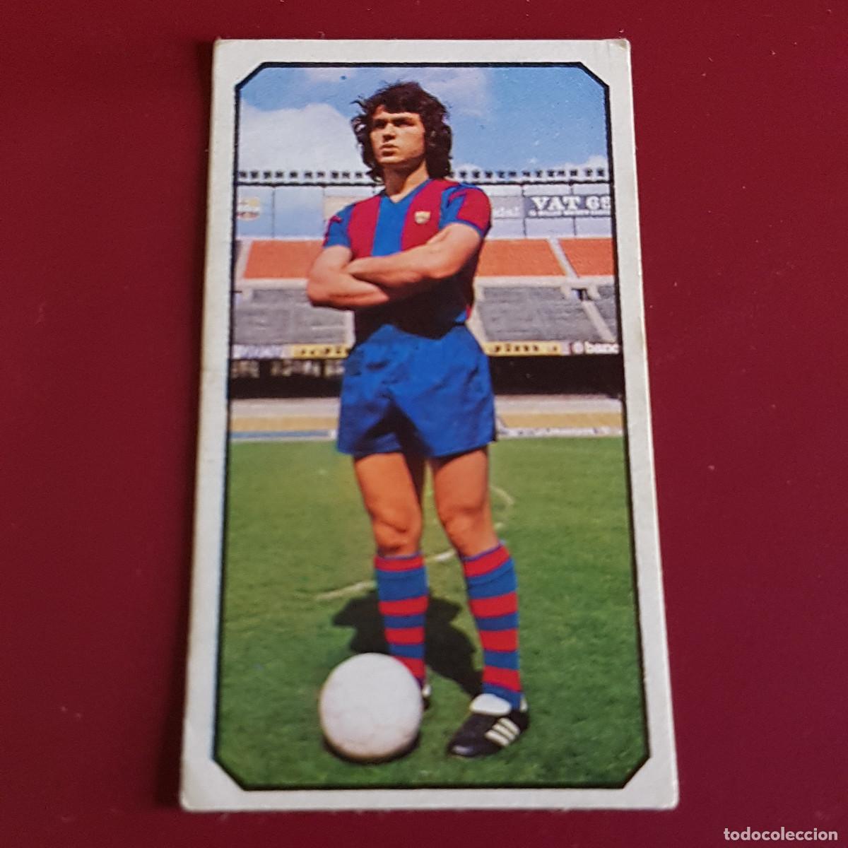 Fu&szlig;ball-Sticker: ESTE - FUTBOL LIGA 77 78 - 1977 1978 - BARCELONA - MACIZO - NUNCA PEGADO
