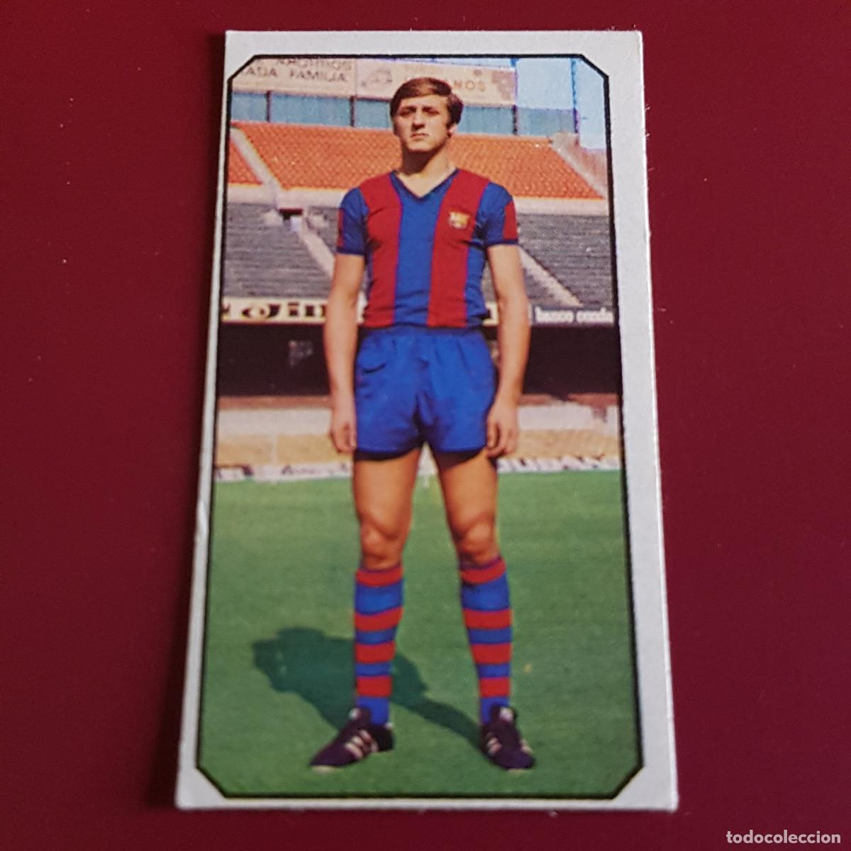 Fu&szlig;ball-Sticker: ESTE - FUTBOL LIGA 77 78 - 1977 1978 - BARCELONA - BOTELLA - NUNCA PEGADO