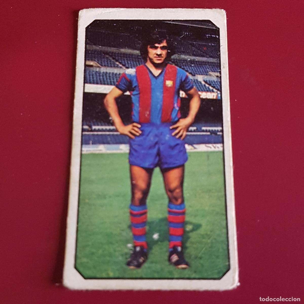 Fu&szlig;ball-Sticker: ESTE - FUTBOL LIGA 77 78 - 1977 1978 - BARCELONA - FORTES - NUNCA PEGADO